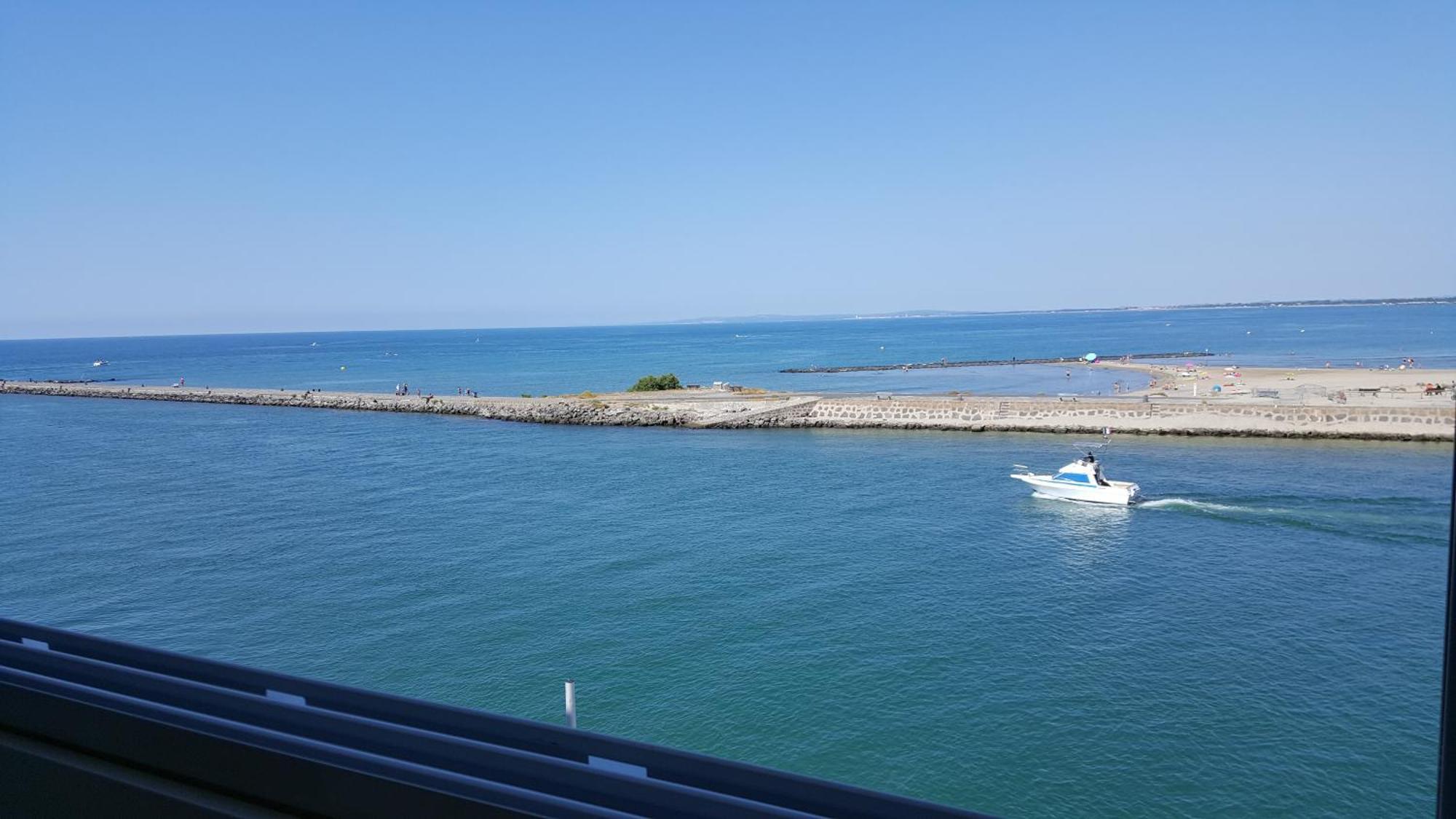 Appartement Standing - Vue Splendide Hérault et Mer Le Grau-dʼAgde Buitenkant foto